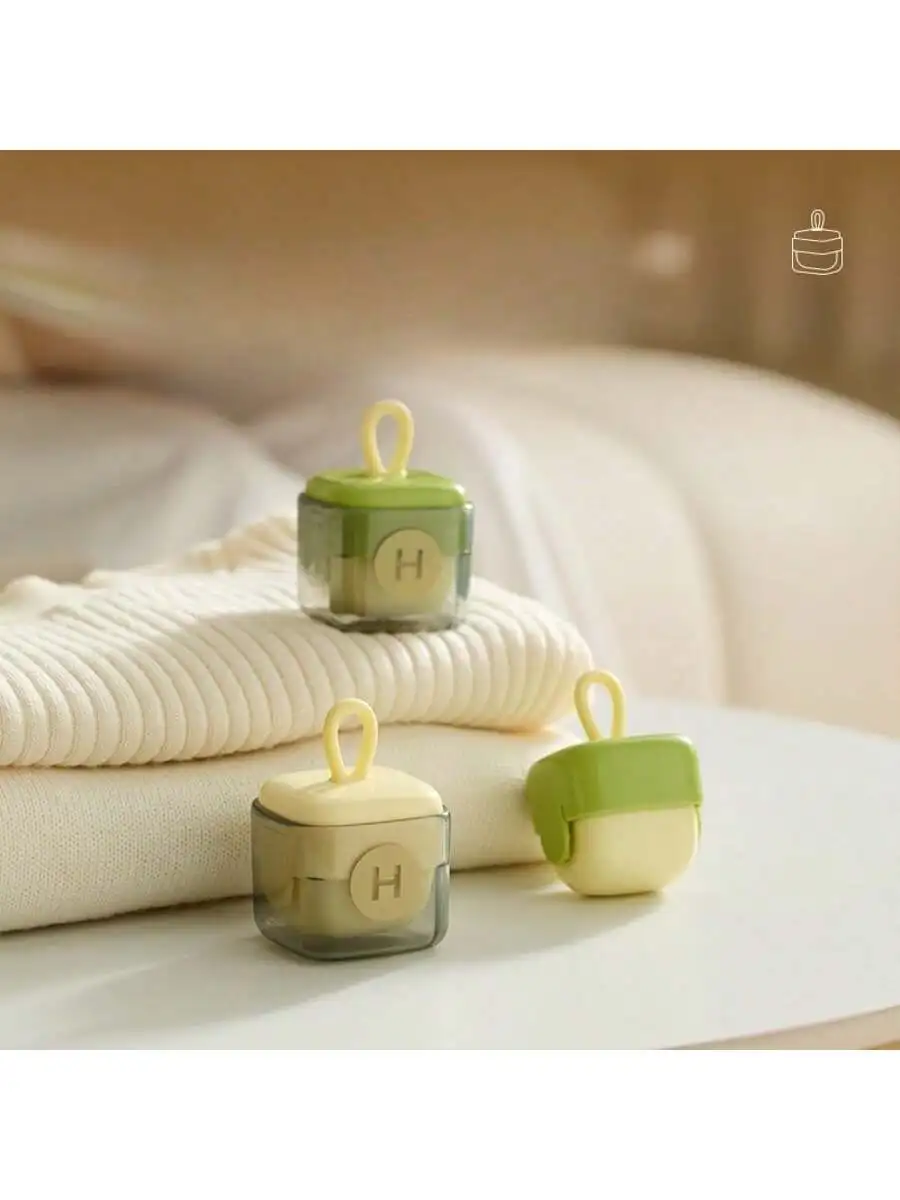 2pcs washable hair remover, pet hair removal brush, powerful fabric dust collector, mini portable reusable adhesive roller